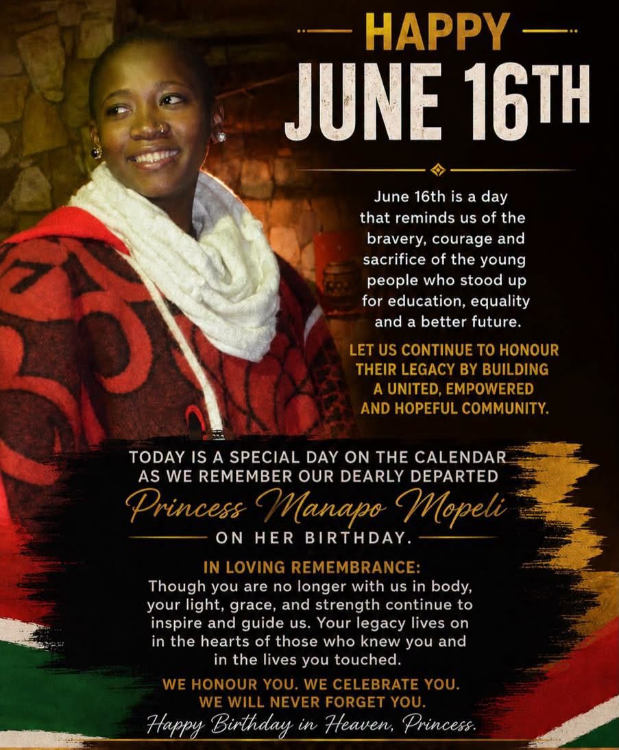 Celebrating Youth Day and Honouring the Memory of Kgosatsana Manapo Mopeli